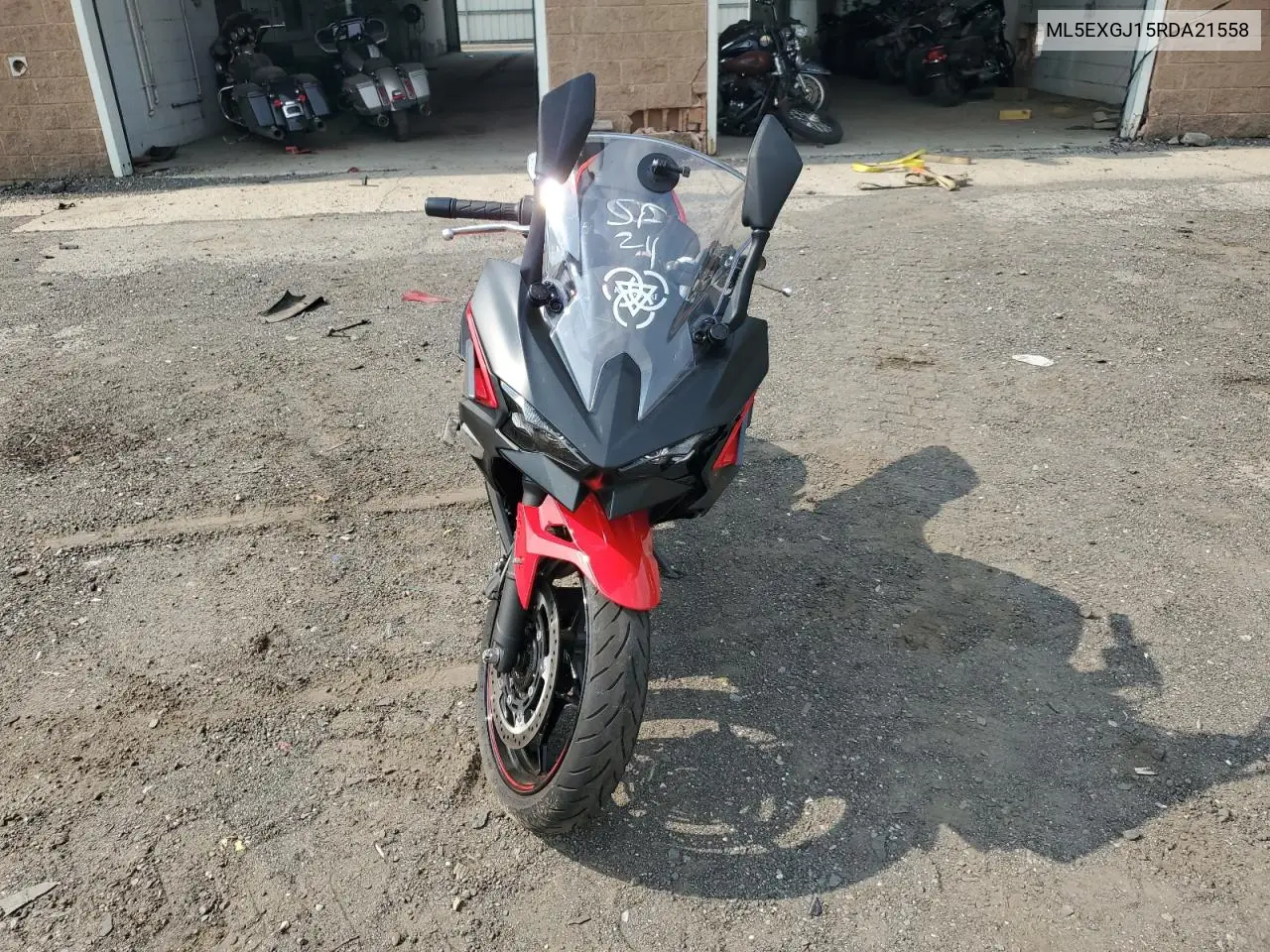 2024 Kawasaki Ex500 A VIN: ML5EXGJ15RDA21558 Lot: 59520015