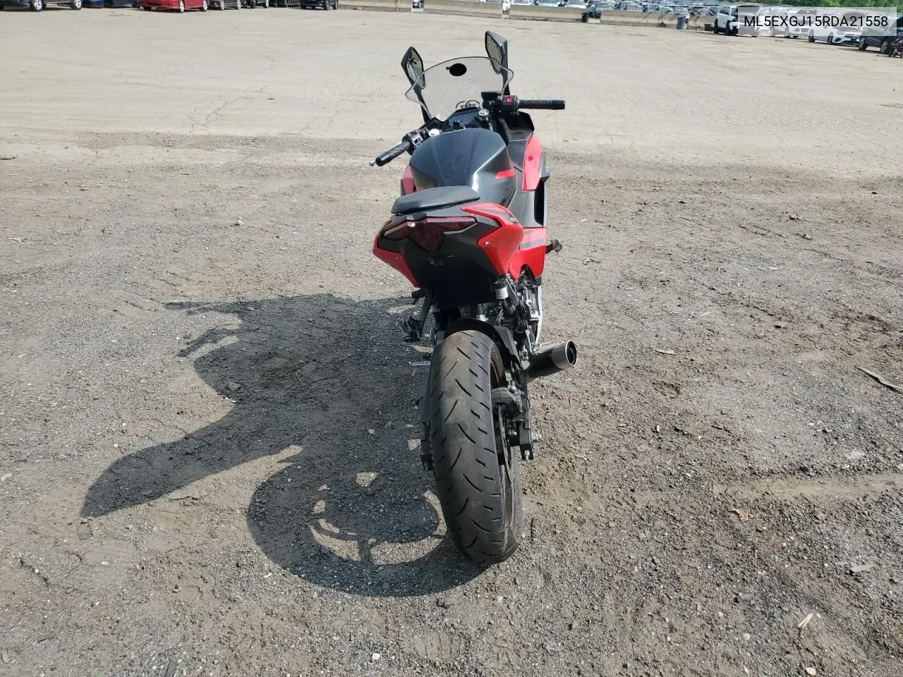 2024 Kawasaki Ex500 A VIN: ML5EXGJ15RDA21558 Lot: 59520015