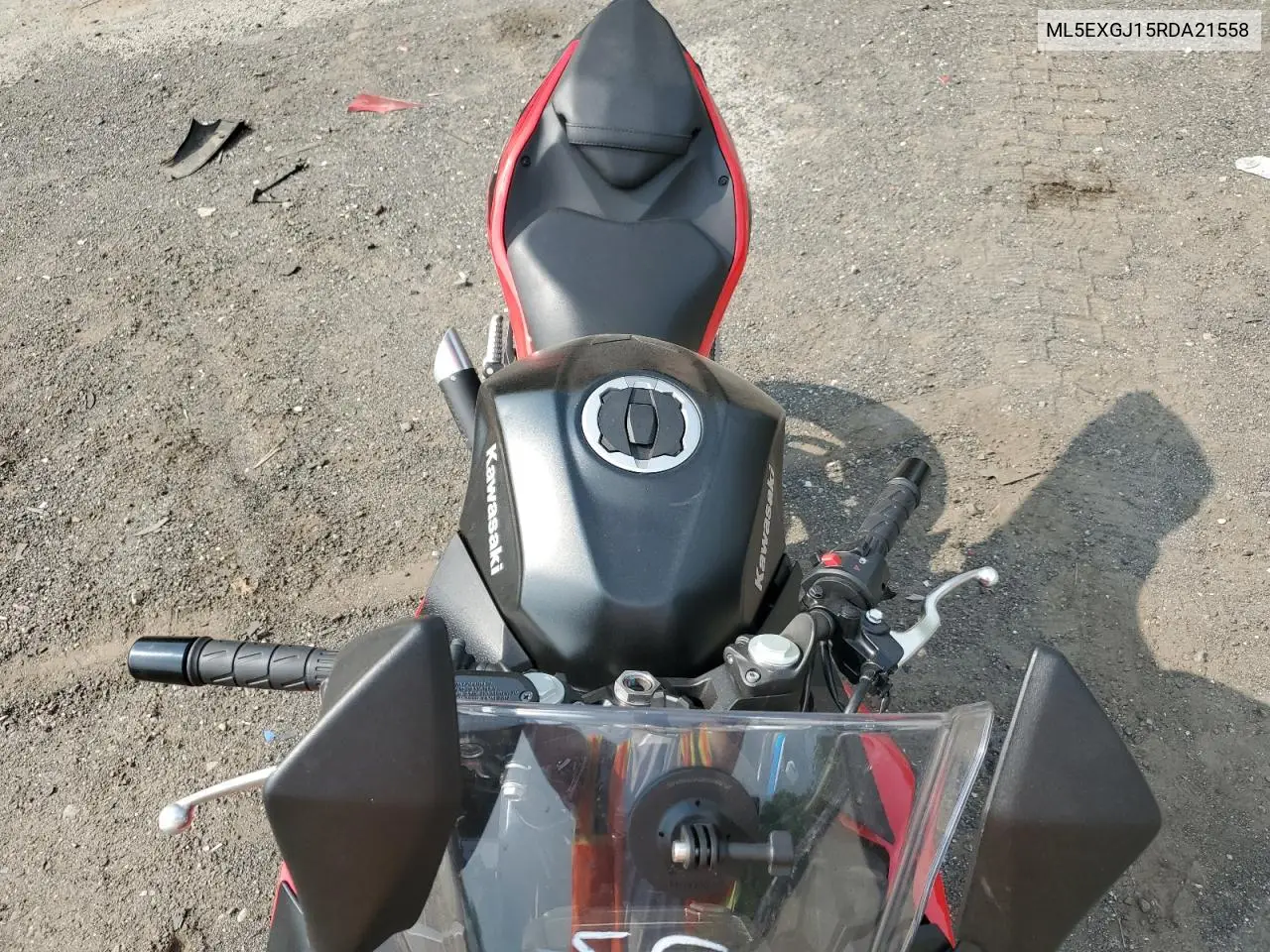 2024 Kawasaki Ex500 A VIN: ML5EXGJ15RDA21558 Lot: 59520015