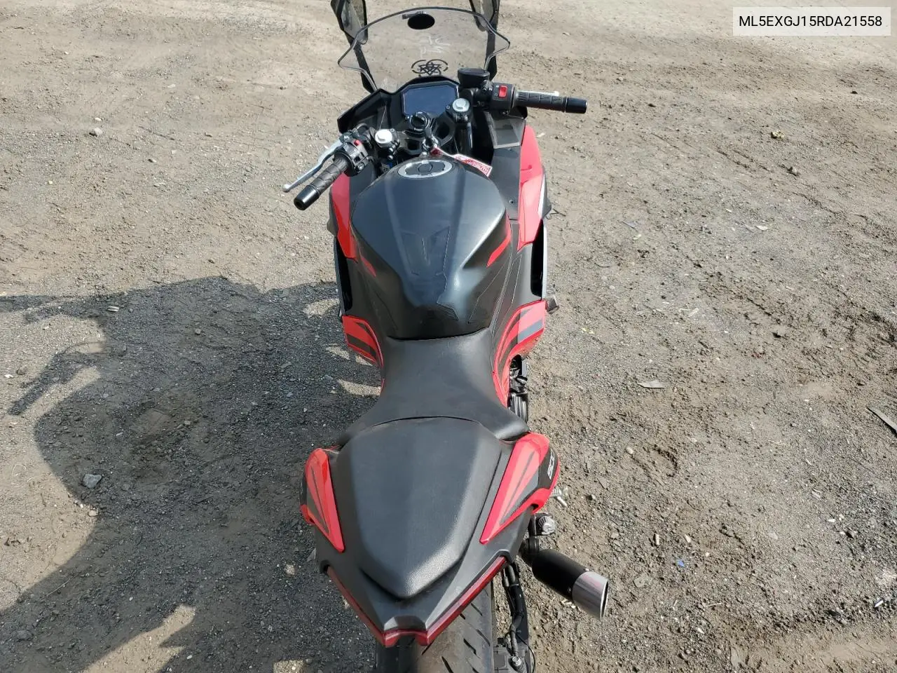 2024 Kawasaki Ex500 A VIN: ML5EXGJ15RDA21558 Lot: 59520015