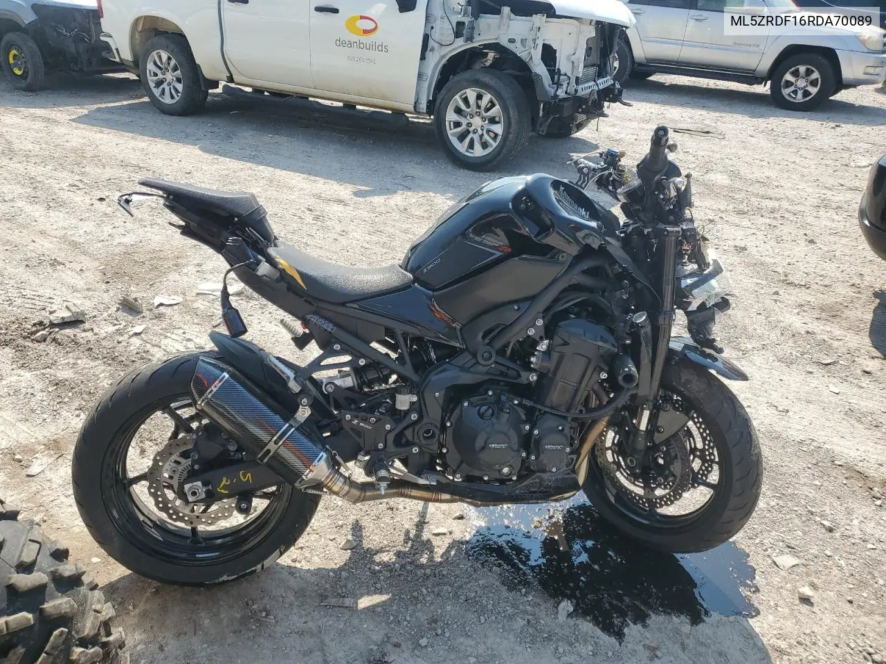 2024 Kawasaki Zr900 F VIN: ML5ZRDF16RDA70089 Lot: 60804475