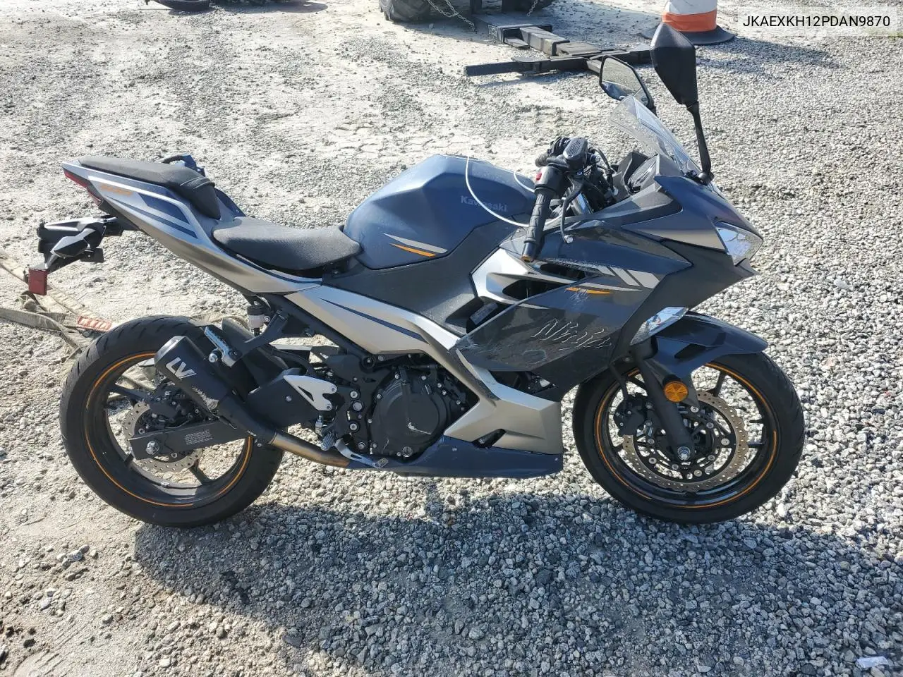 2024 Kawasaki Ex400 VIN: JKAEXKH12PDAN9870 Lot: 61854095