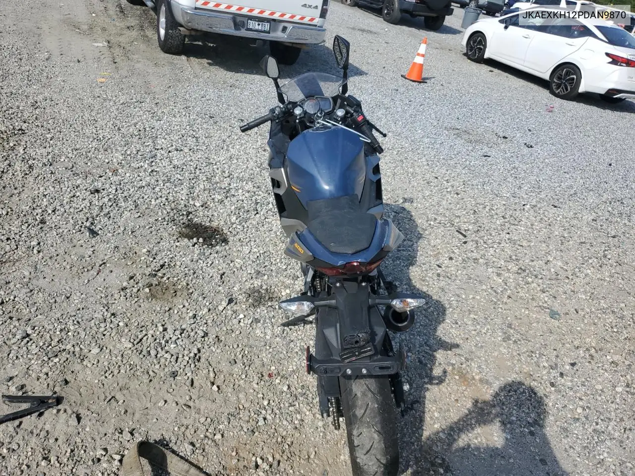 2024 Kawasaki Ex400 VIN: JKAEXKH12PDAN9870 Lot: 61854095