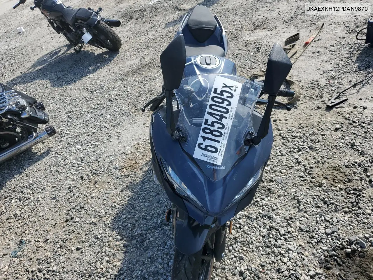 2024 Kawasaki Ex400 VIN: JKAEXKH12PDAN9870 Lot: 61854095