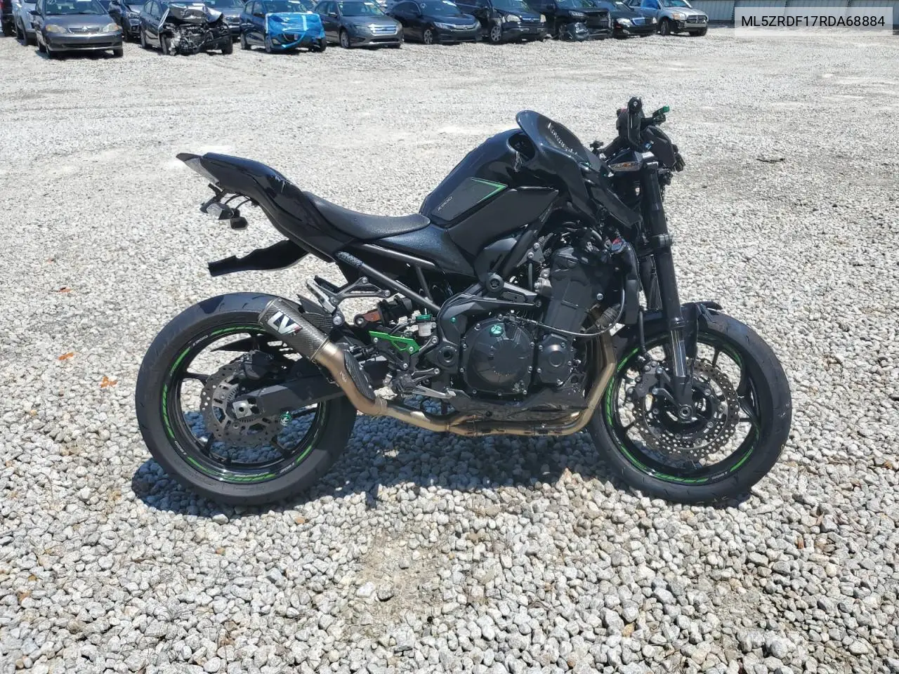 2024 Kawasaki Zr900 F VIN: ML5ZRDF17RDA68884 Lot: 62116095