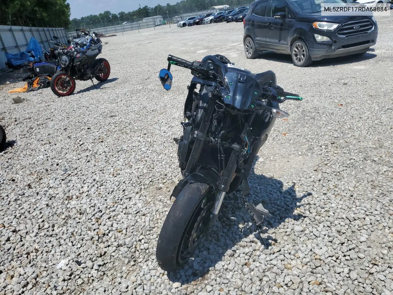 2024 Kawasaki Zr900 F VIN: ML5ZRDF17RDA68884 Lot: 62116095