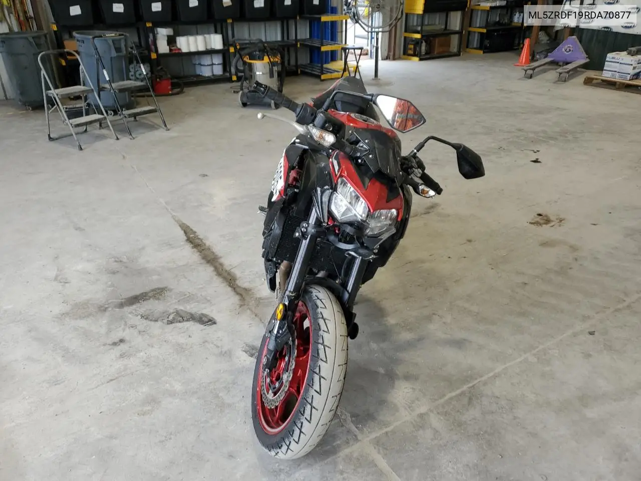 2024 Kawasaki Zr900 F VIN: ML5ZRDF19RDA70877 Lot: 62271605