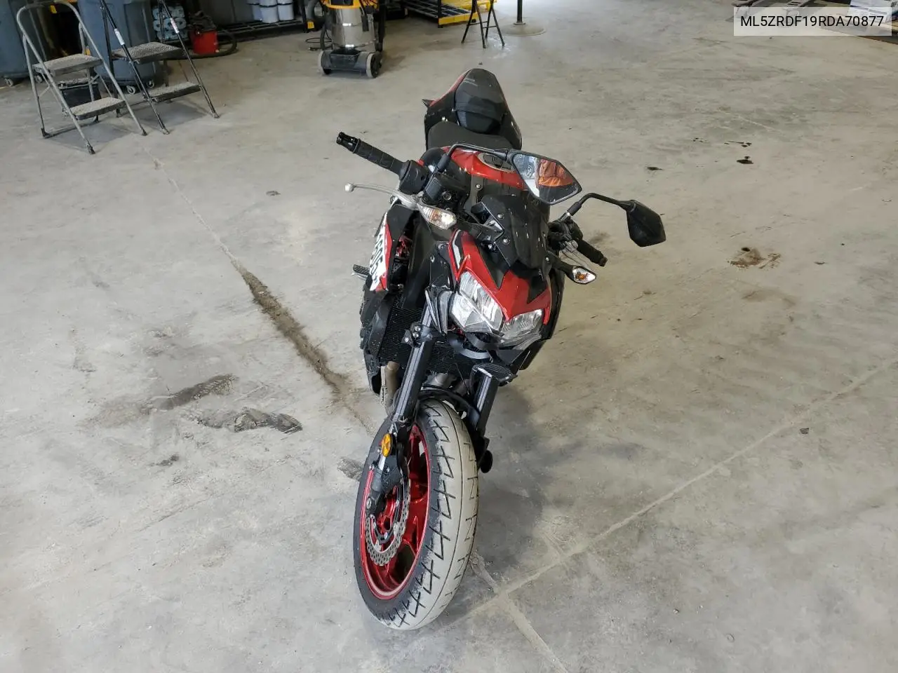 2024 Kawasaki Zr900 F VIN: ML5ZRDF19RDA70877 Lot: 62271605