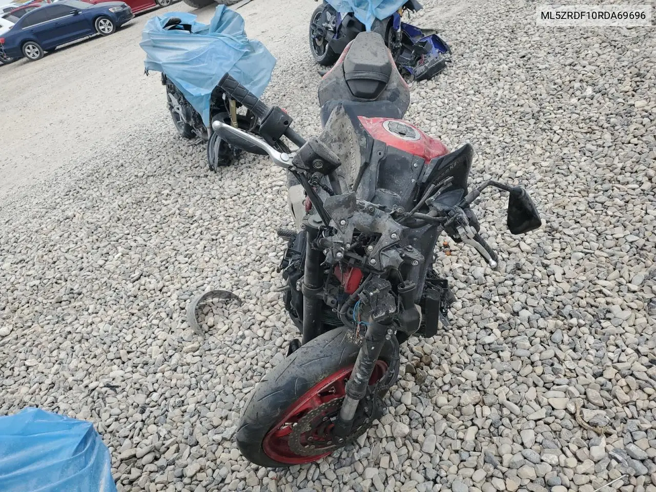 2024 Kawasaki Zr900 F VIN: ML5ZRDF10RDA69696 Lot: 62559145