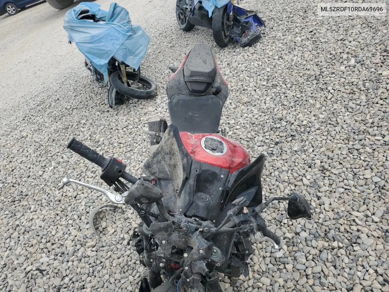 2024 Kawasaki Zr900 F VIN: ML5ZRDF10RDA69696 Lot: 62559145