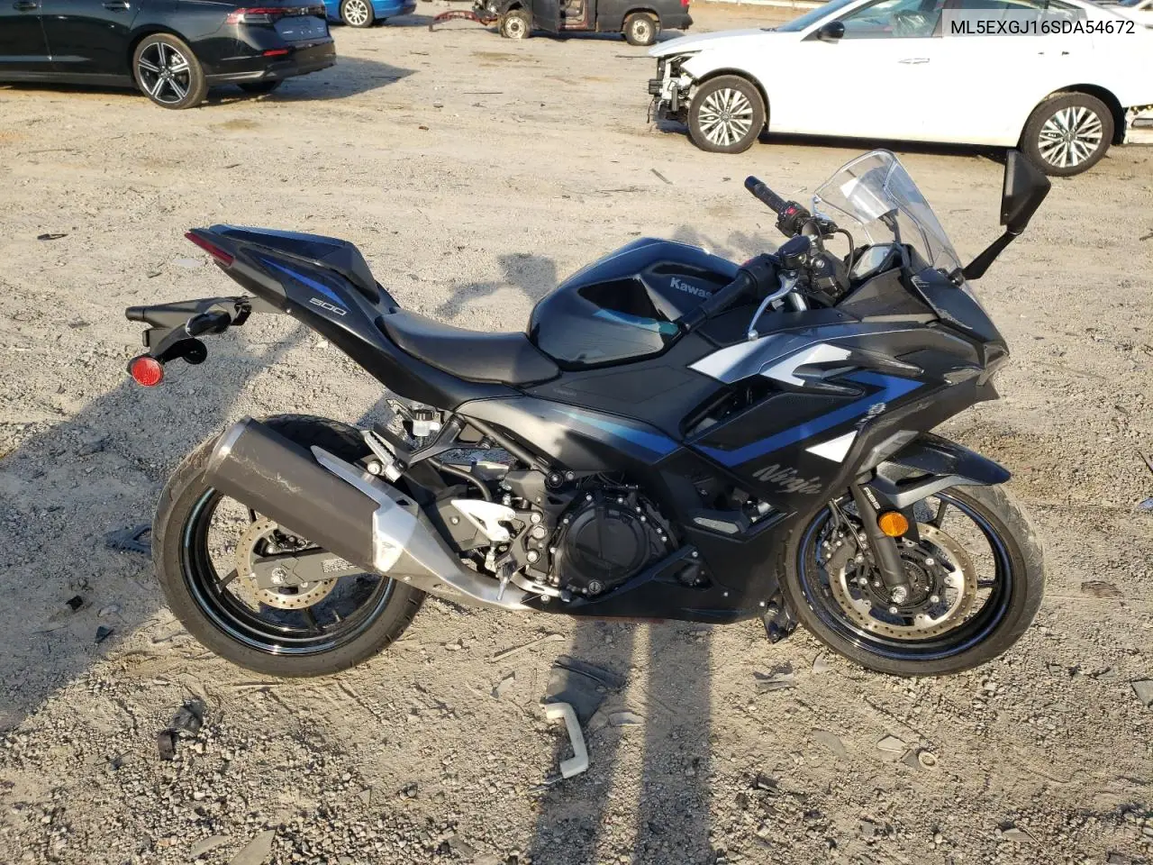 2025 Kawasaki Ex500 A VIN: ML5EXGJ16SDA54672 Lot: 53288285