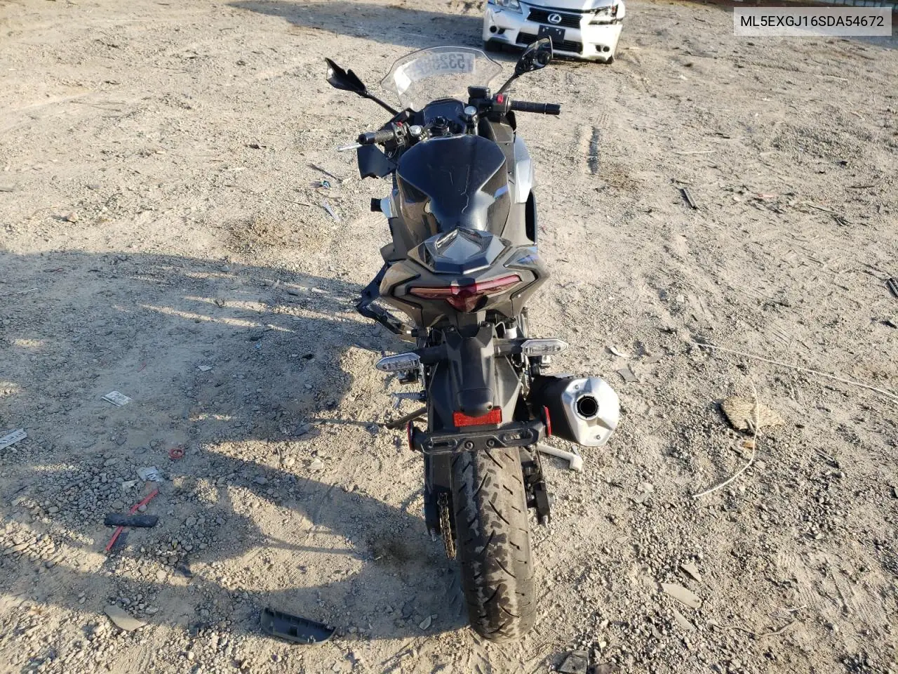 2025 Kawasaki Ex500 A VIN: ML5EXGJ16SDA54672 Lot: 53288285