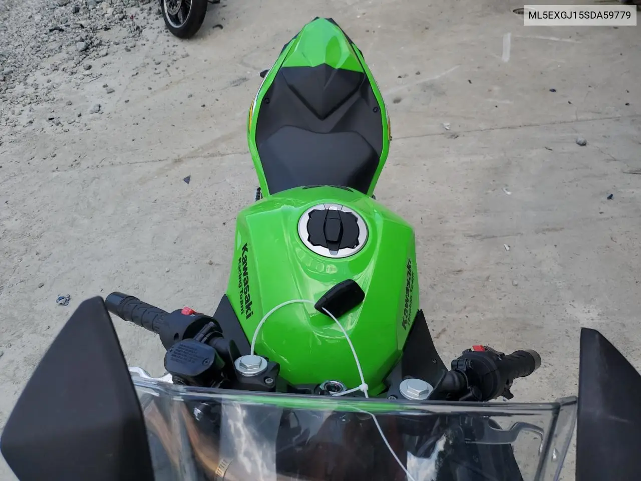 2025 Kawasaki Ex500 A VIN: ML5EXGJ15SDA59779 Lot: 55645695