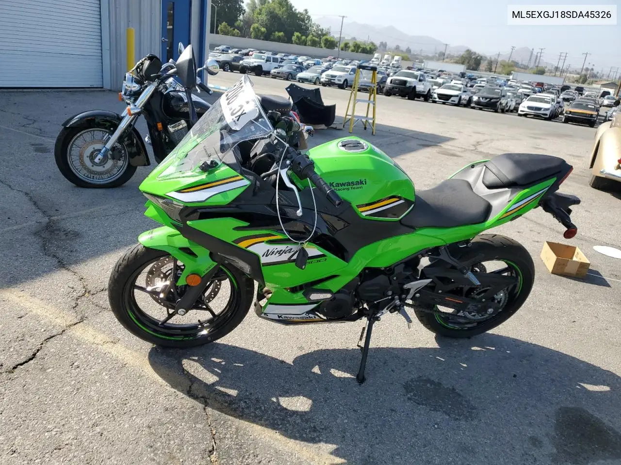 2025 Kawasaki Ex500 A VIN: ML5EXGJ18SDA45326 Lot: 61620625