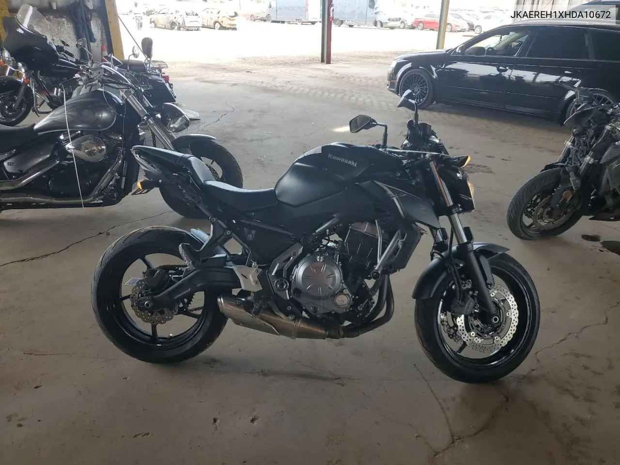 2017 Kawasaki Er650 H VIN: JKAEREH1XHDA10672 Lot: 55322165