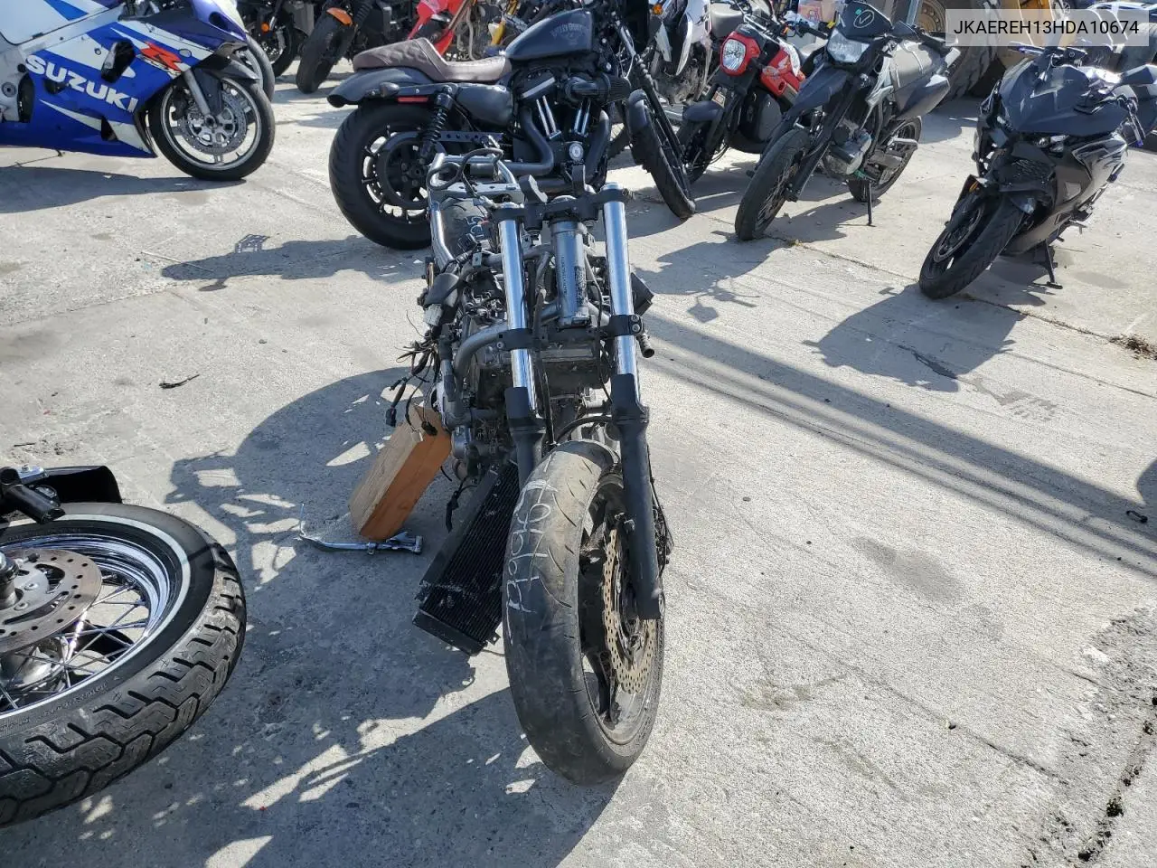 2017 Kawasaki Er650 H VIN: JKAEREH13HDA10674 Lot: 56672895