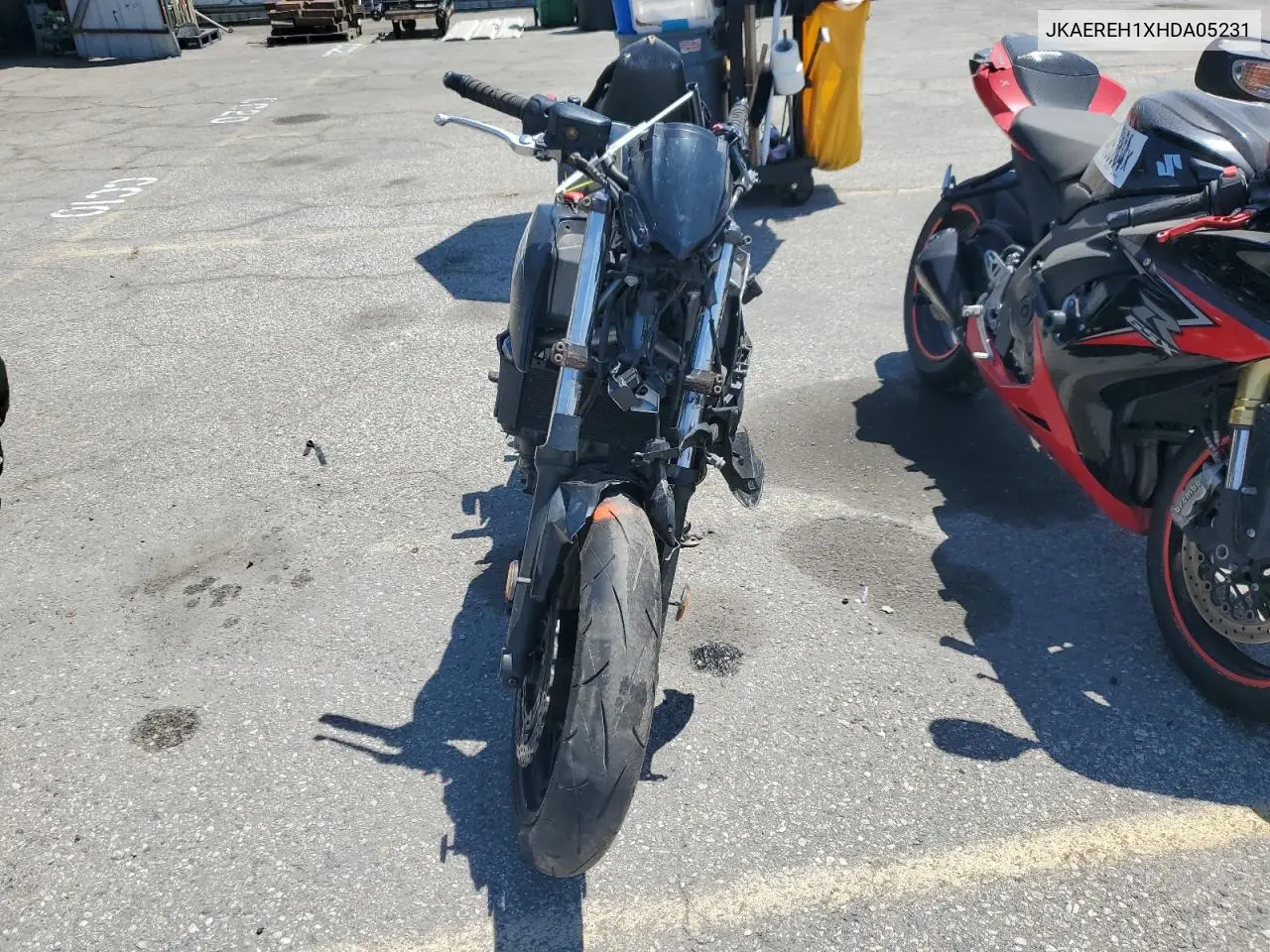 2017 Kawasaki Er650 H VIN: JKAEREH1XHDA05231 Lot: 59164975