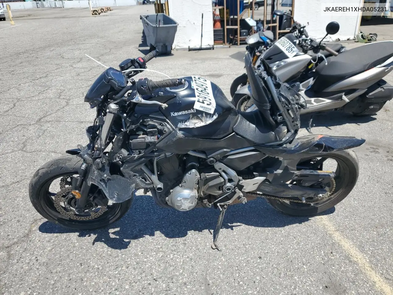 2017 Kawasaki Er650 H VIN: JKAEREH1XHDA05231 Lot: 59164975
