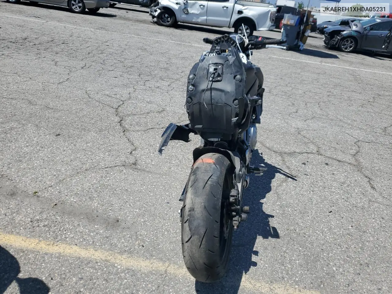 2017 Kawasaki Er650 H VIN: JKAEREH1XHDA05231 Lot: 59164975