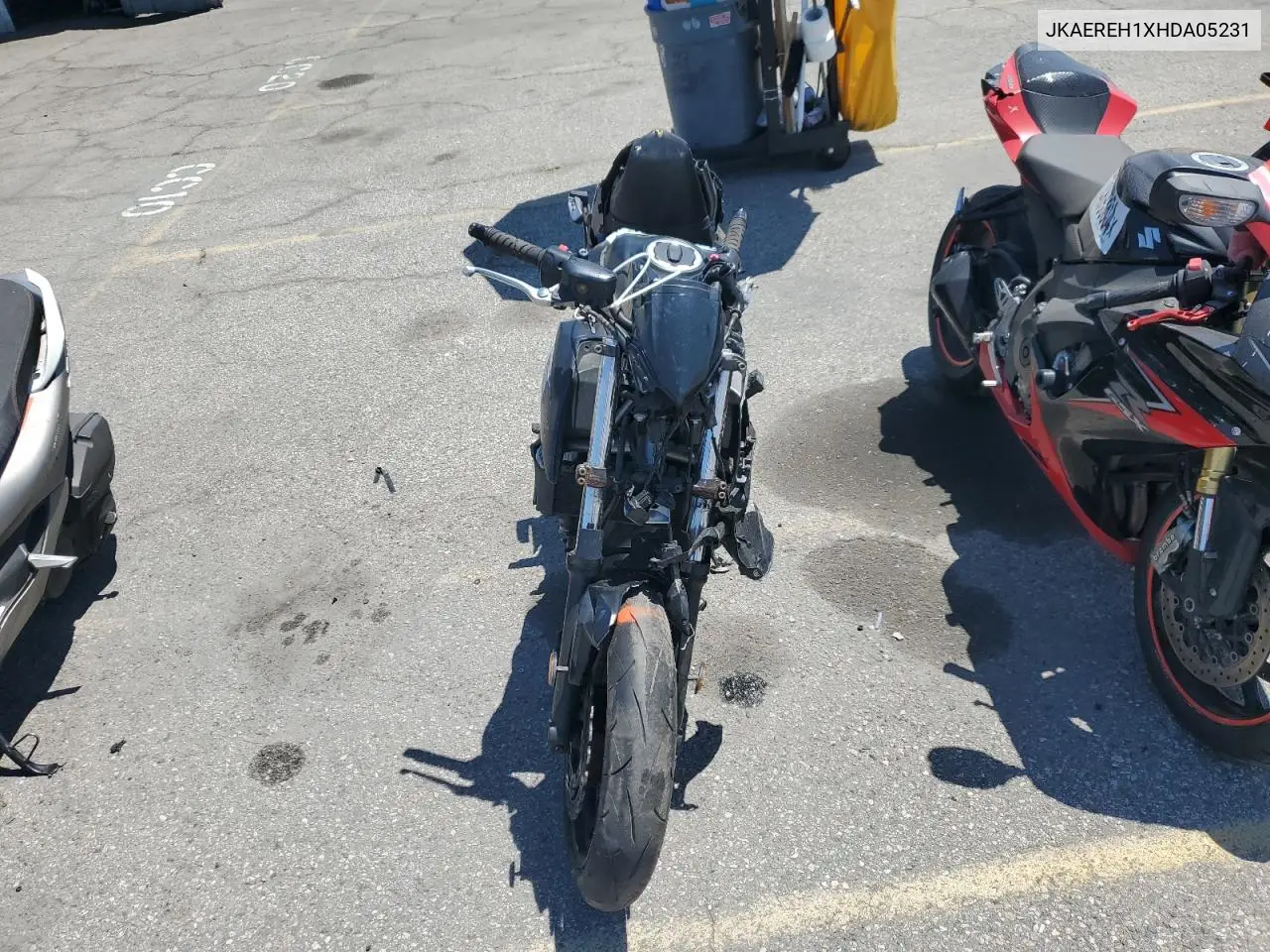 2017 Kawasaki Er650 H VIN: JKAEREH1XHDA05231 Lot: 59164975