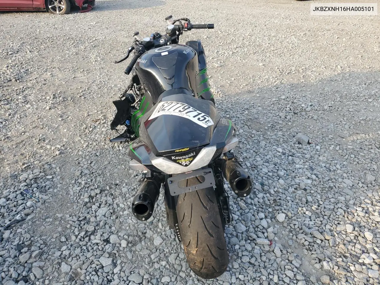 2017 Kawasaki Zx1400 H VIN: JKBZXNH16HA005101 Lot: 62779715