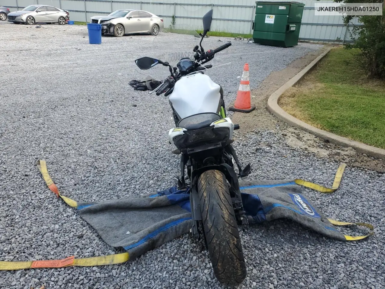 2017 Kawasaki Er650 H VIN: JKAEREH15HDA01250 Lot: 63248055
