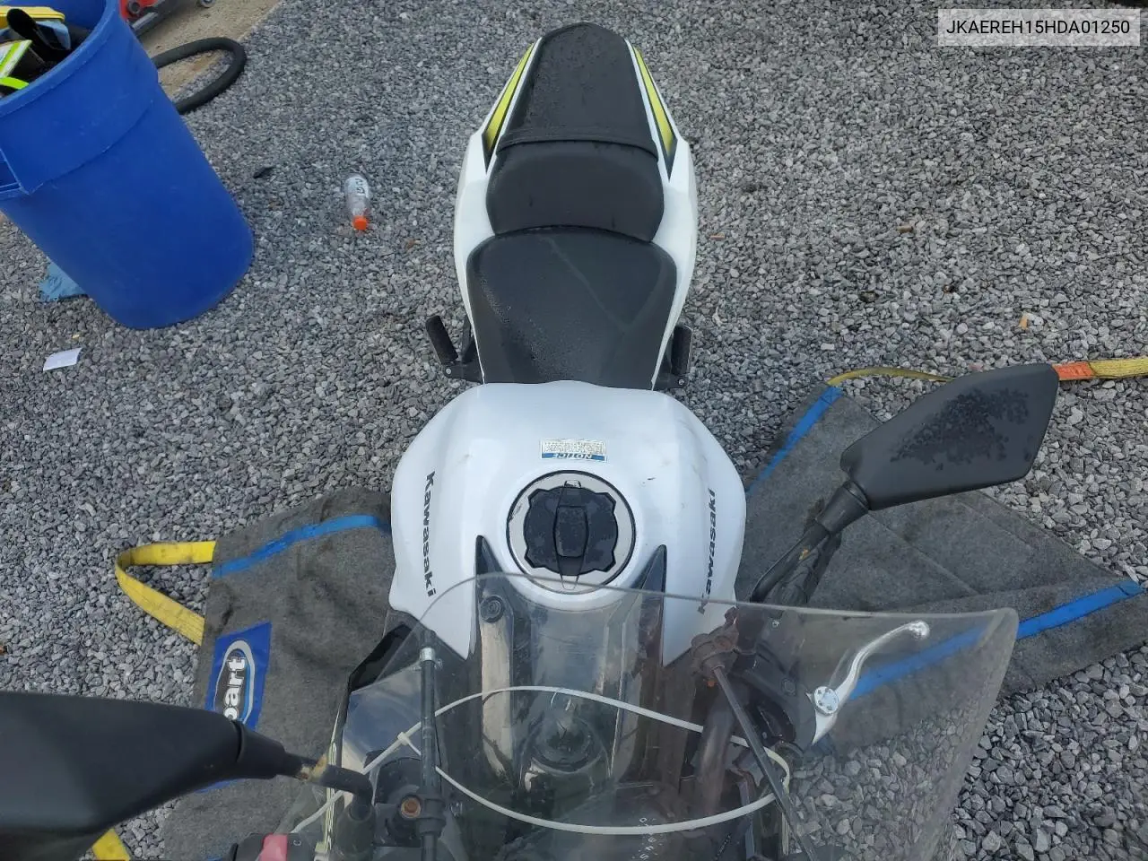 2017 Kawasaki Er650 H VIN: JKAEREH15HDA01250 Lot: 63248055
