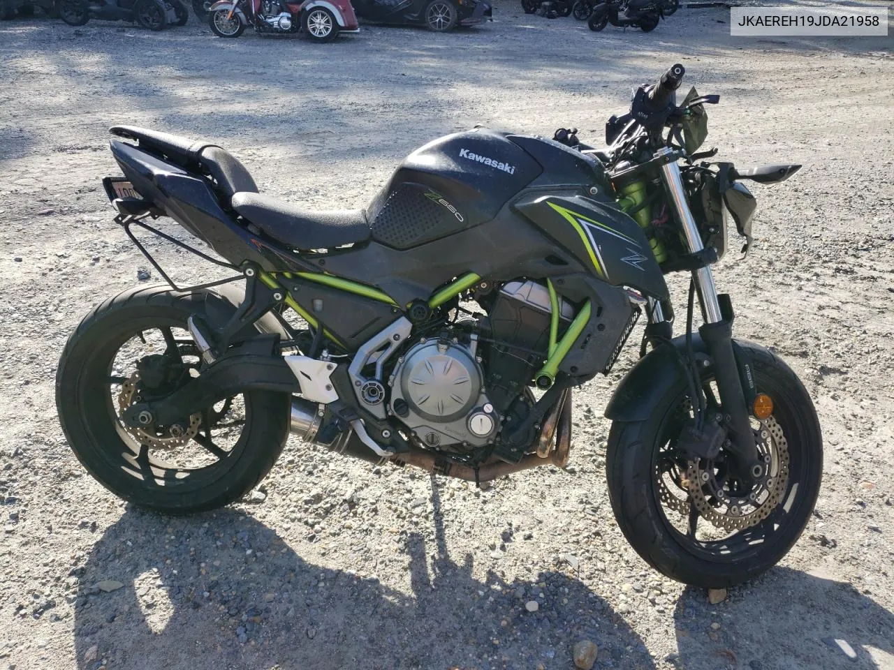 2018 Kawasaki Er650 H VIN: JKAEREH19JDA21958 Lot: 77660004