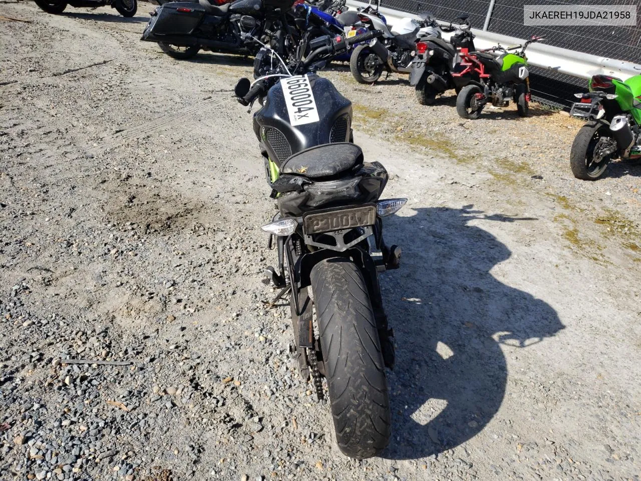 2018 Kawasaki Er650 H VIN: JKAEREH19JDA21958 Lot: 77660004