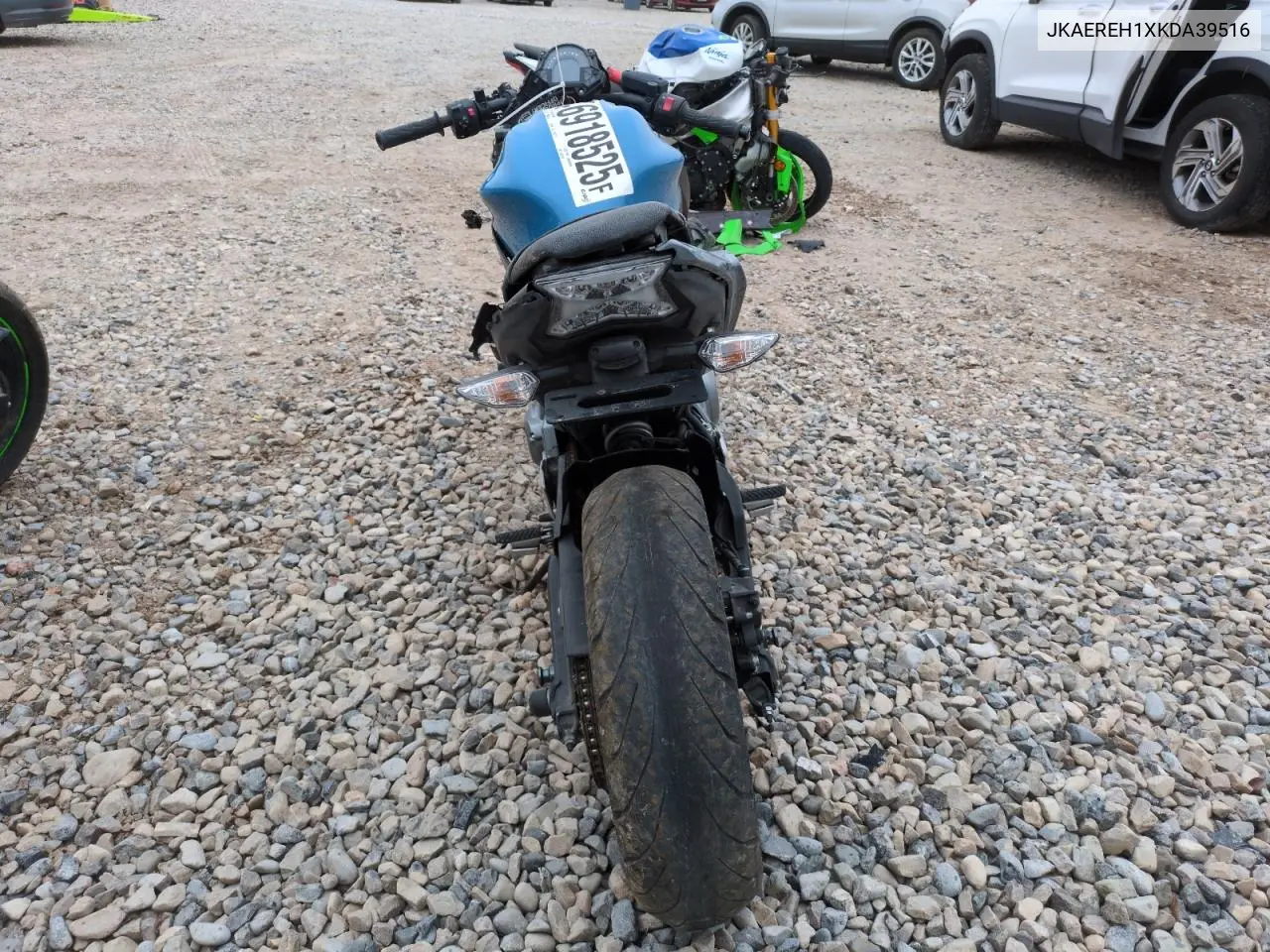 2019 Kawasaki Er650 H VIN: JKAEREH1XKDA39516 Lot: 46918525
