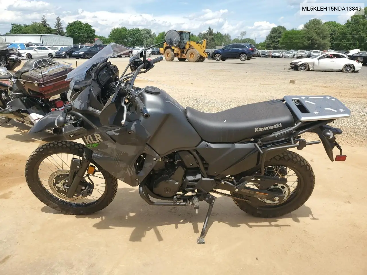 2022 Kawasaki Kl650 H VIN: ML5KLEH15NDA13849 Lot: 54760085