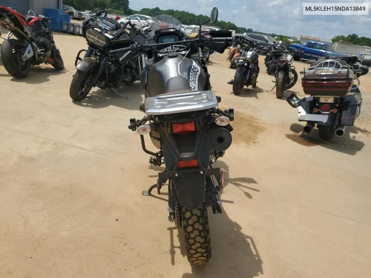 2022 Kawasaki Kl650 H VIN: ML5KLEH15NDA13849 Lot: 54760085