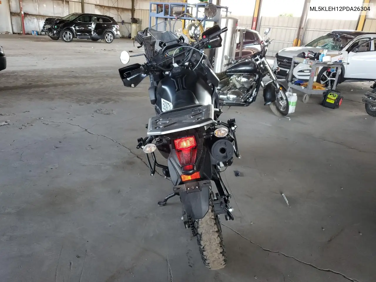 2023 Kawasaki Kl650 H VIN: ML5KLEH12PDA26304 Lot: 59397145