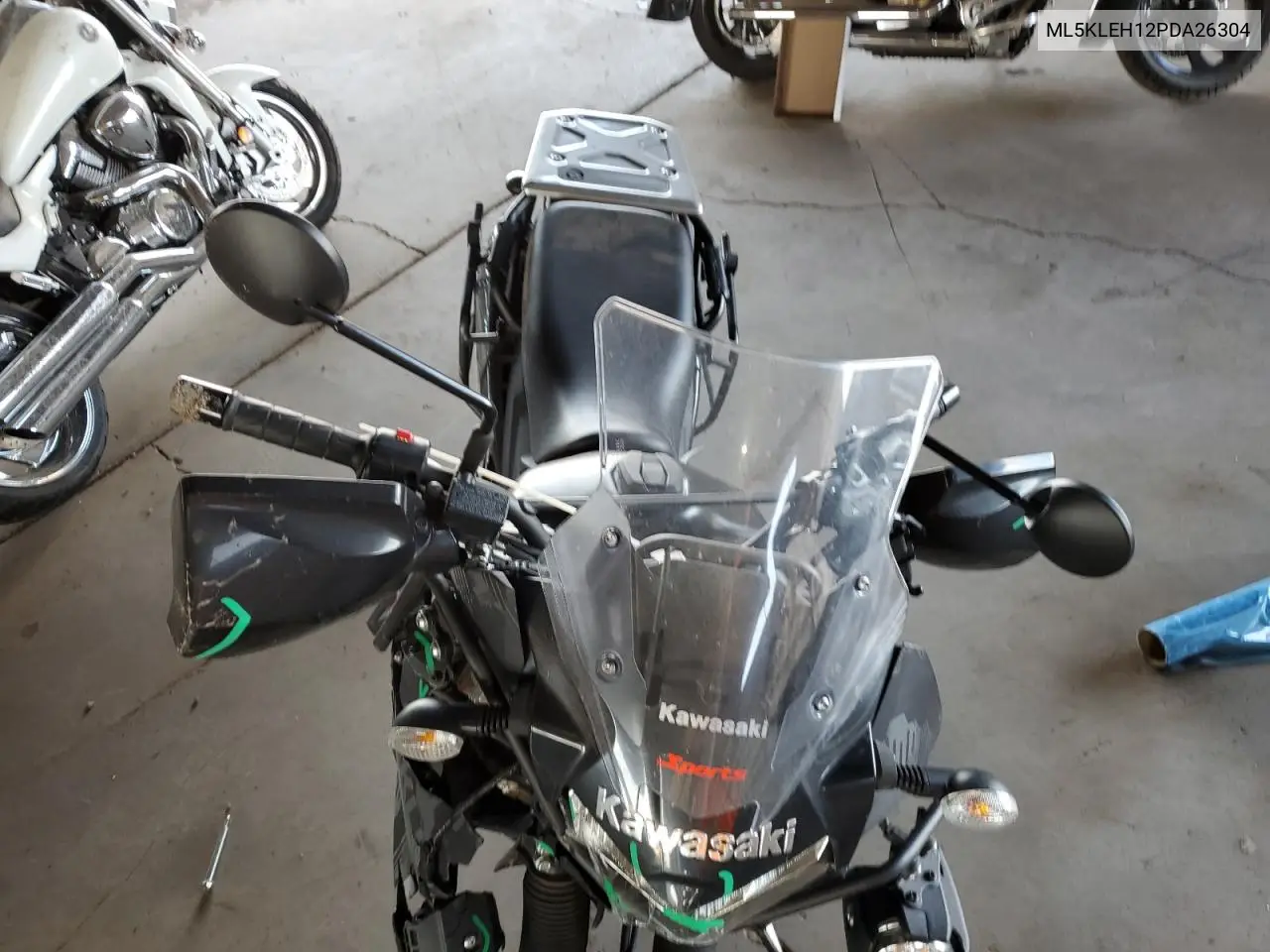 2023 Kawasaki Kl650 H VIN: ML5KLEH12PDA26304 Lot: 59397145