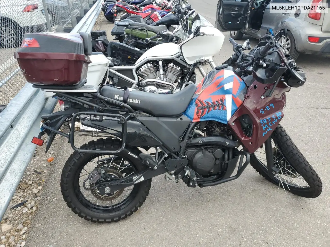 2023 Kawasaki Kl650 H VIN: ML5KLEH10PDA21165 Lot: 59874275