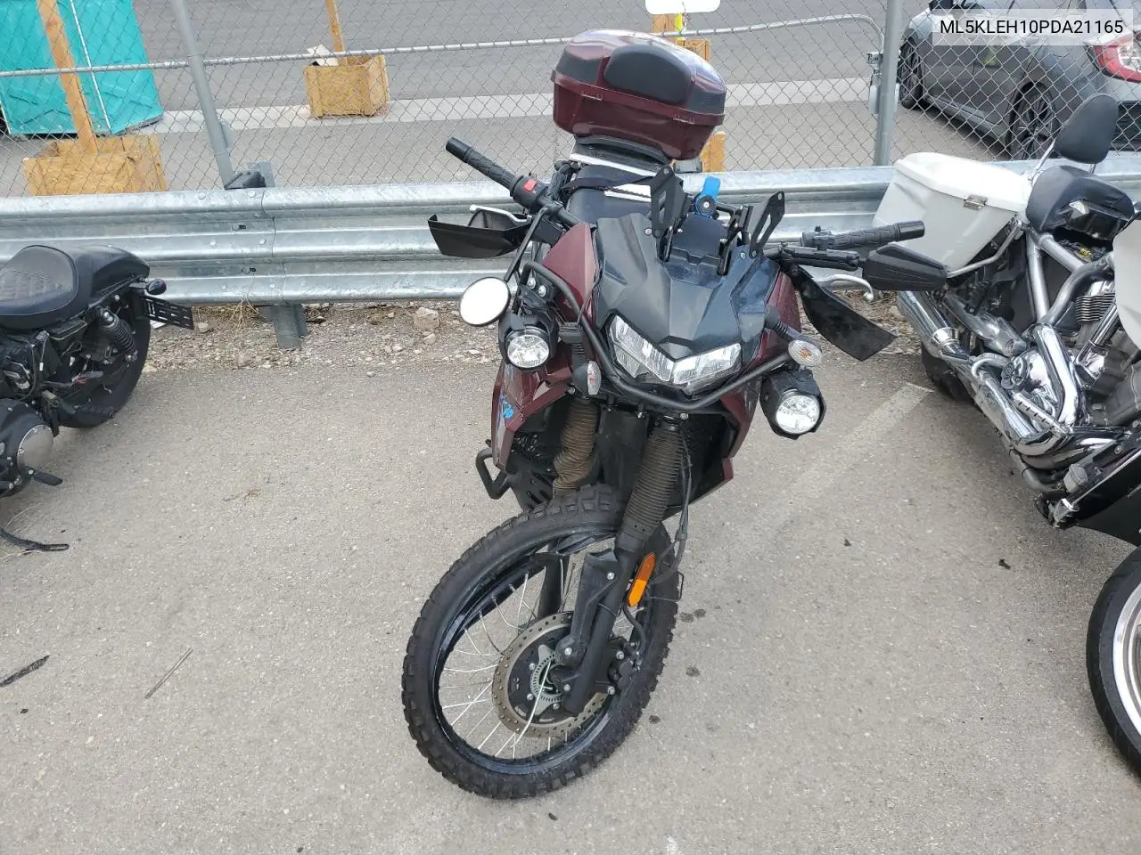 2023 Kawasaki Kl650 H VIN: ML5KLEH10PDA21165 Lot: 59874275