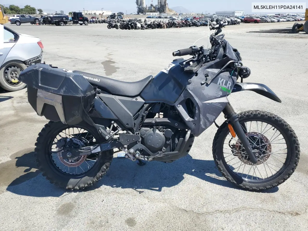 2023 Kawasaki Kl650 H VIN: ML5KLEH11PDA24141 Lot: 63750725
