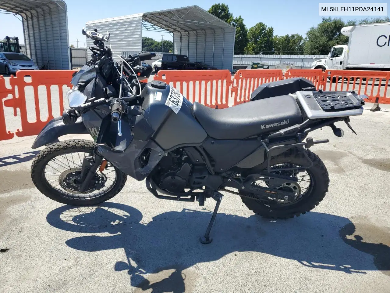 2023 Kawasaki Kl650 H VIN: ML5KLEH11PDA24141 Lot: 63750725