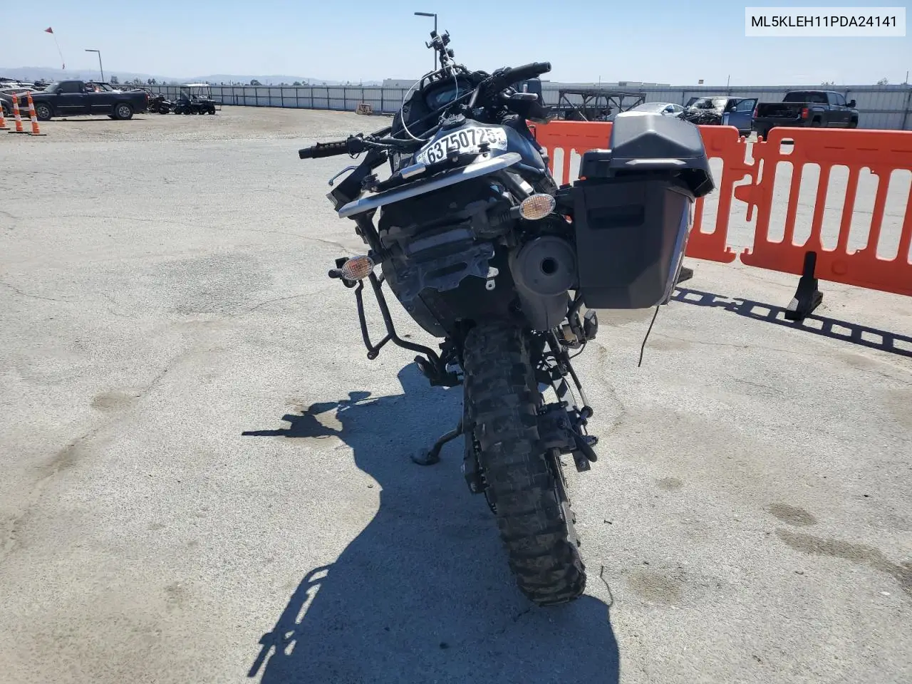 2023 Kawasaki Kl650 H VIN: ML5KLEH11PDA24141 Lot: 63750725