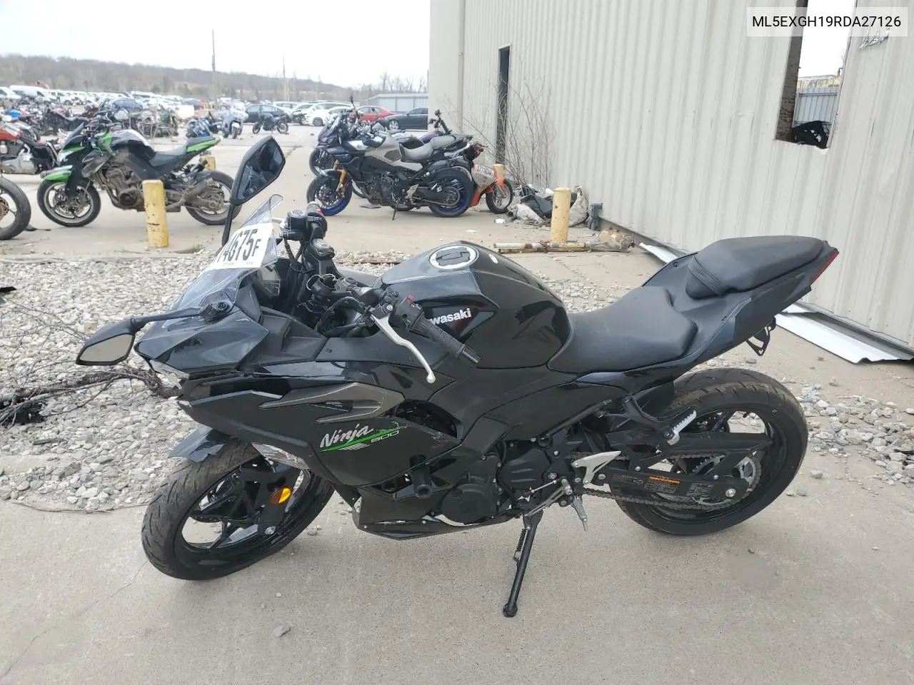 2024 Kawasaki Ex500 H VIN: ML5EXGH19RDA27126 Lot: 49114675