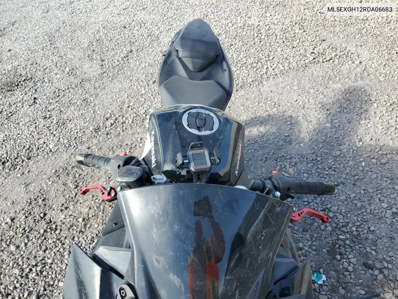 2024 Kawasaki Ex500 H VIN: ML5EXGH12RDA06683 Lot: 49485425