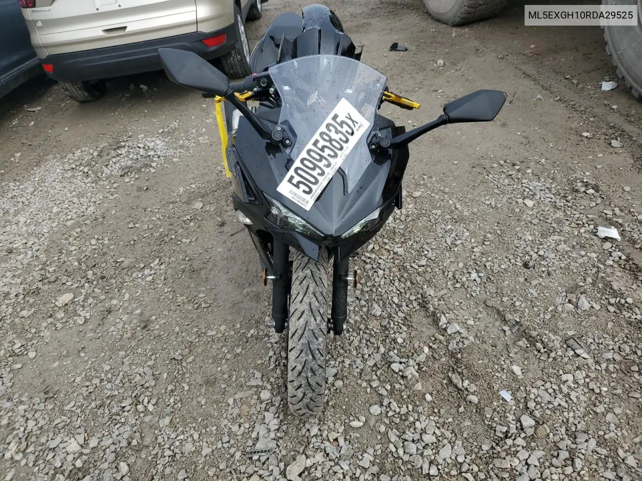 2024 Kawasaki Ex500 H VIN: ML5EXGH10RDA29525 Lot: 50995835