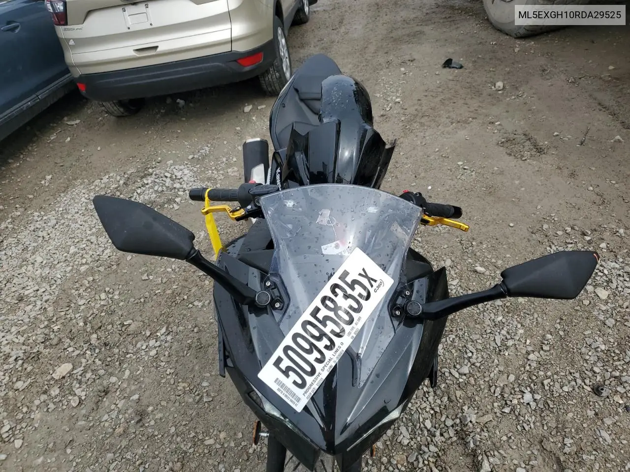2024 Kawasaki Ex500 H VIN: ML5EXGH10RDA29525 Lot: 50995835