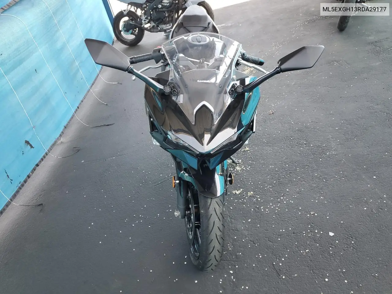 2024 Kawasaki Ex500 H VIN: ML5EXGH13RDA29177 Lot: 52588075