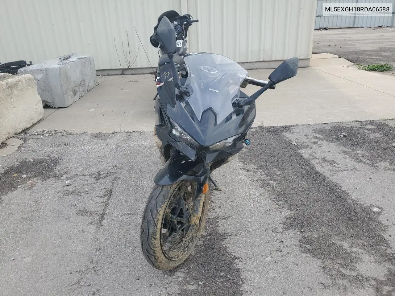 2024 Kawasaki Ex500 H VIN: ML5EXGH18RDA06588 Lot: 54019115