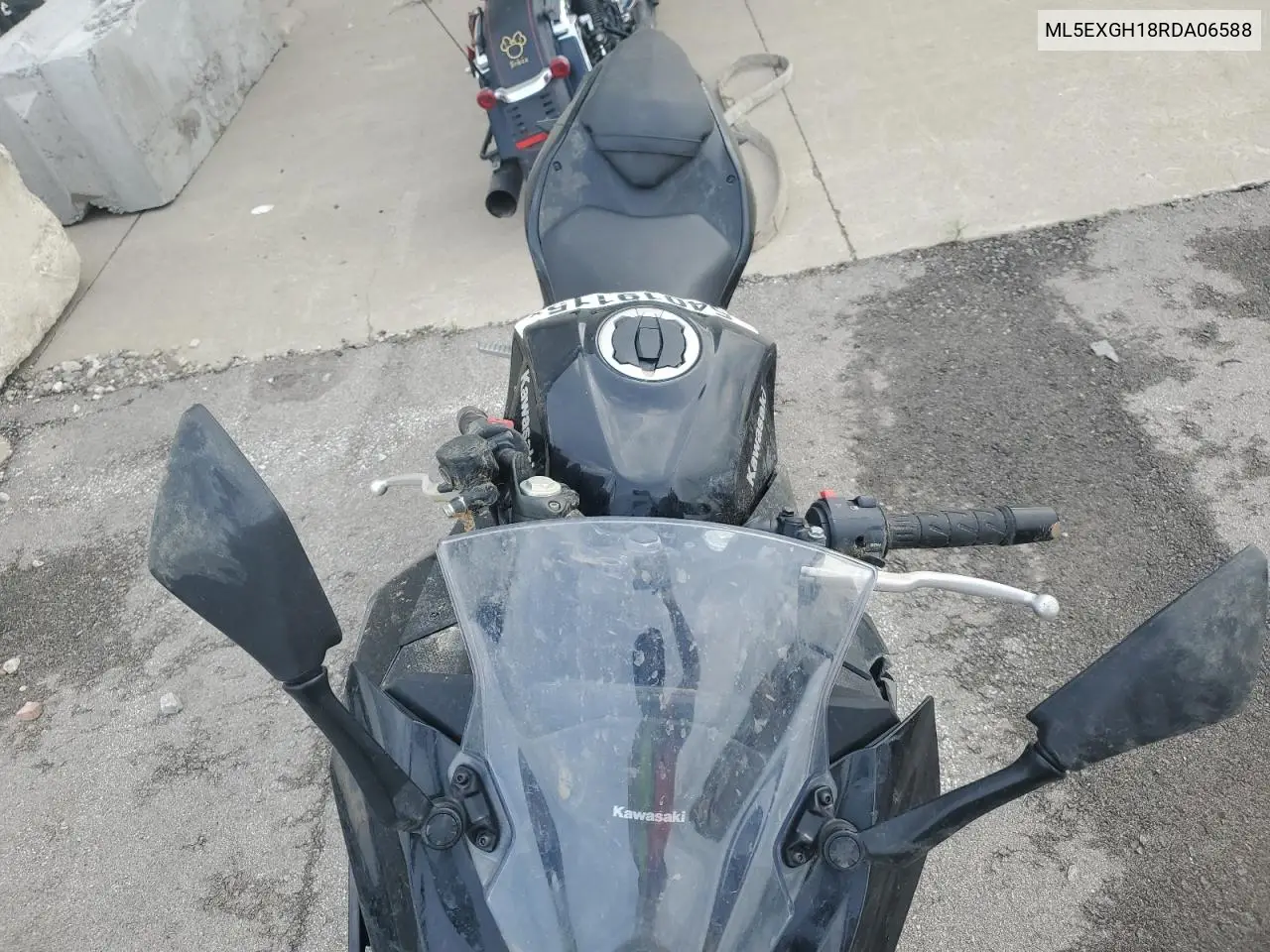 2024 Kawasaki Ex500 H VIN: ML5EXGH18RDA06588 Lot: 54019115