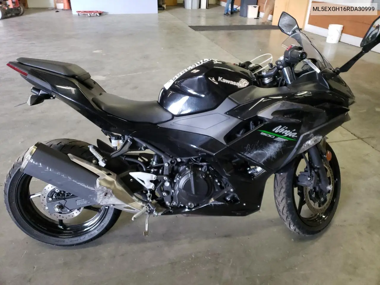 2024 Kawasaki Ex500 H VIN: ML5EXGH16RDA30999 Lot: 57063885