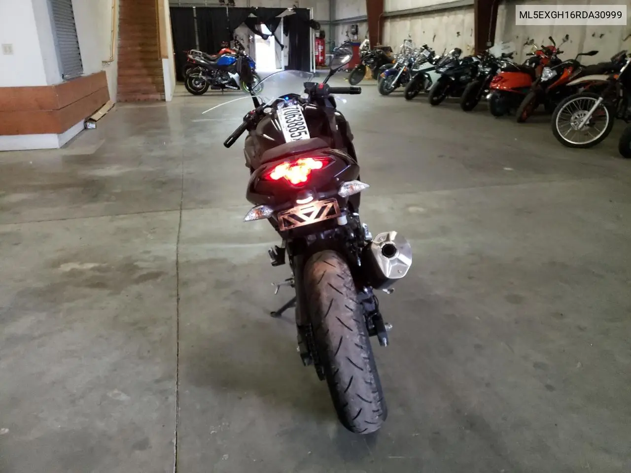 2024 Kawasaki Ex500 H VIN: ML5EXGH16RDA30999 Lot: 57063885
