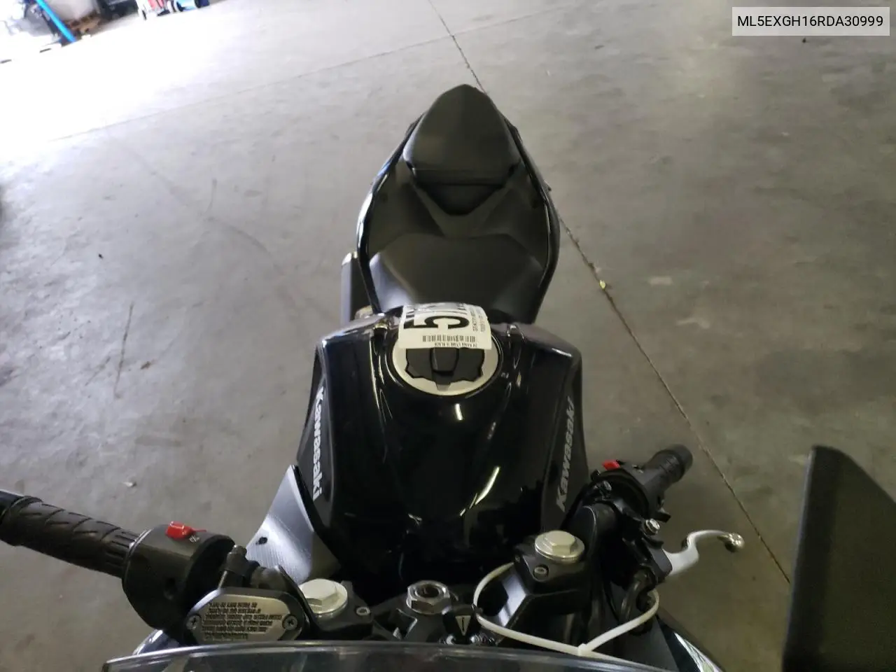 2024 Kawasaki Ex500 H VIN: ML5EXGH16RDA30999 Lot: 57063885