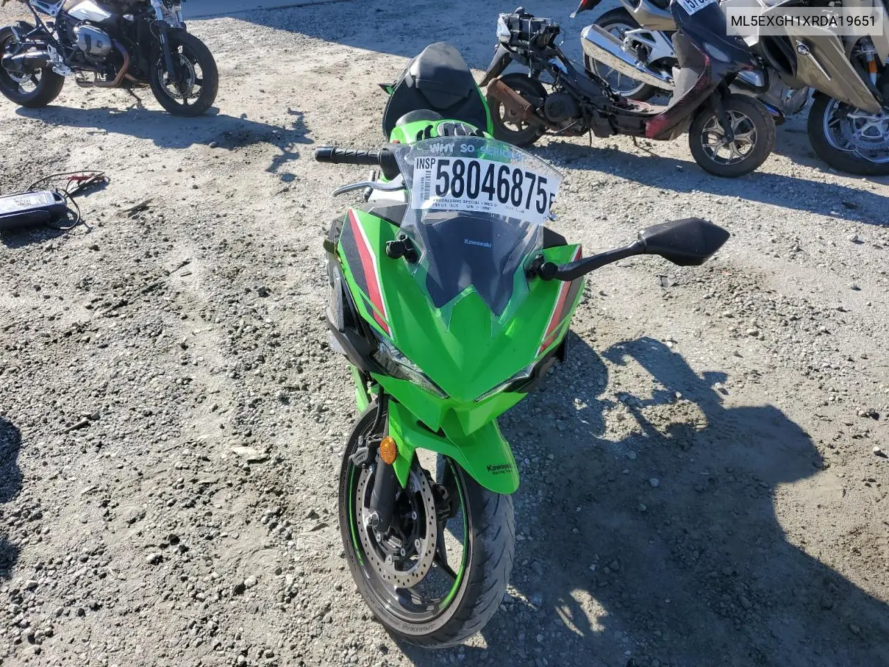 2024 Kawasaki Ex500 H VIN: ML5EXGH1XRDA19651 Lot: 58046875